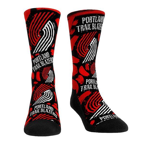 Носки Rock Em Socks Portland Trail Blazers с логотипом и узором | Размер S/M и L/XL