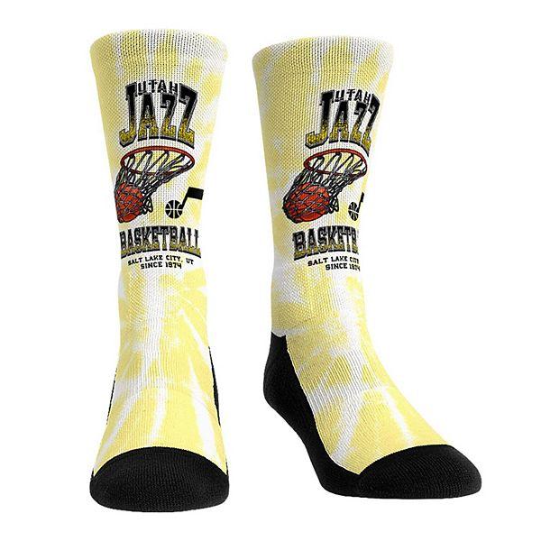 Унисекс носки Rock Em Socks Utah Jazz Vintage Hoop Crew, размер S/M и L/XL