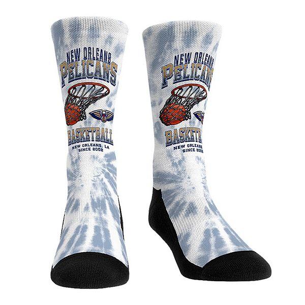 Унисекс носки Rock Em Socks New Orleans Pelicans с винтажным дизайном, дышащие