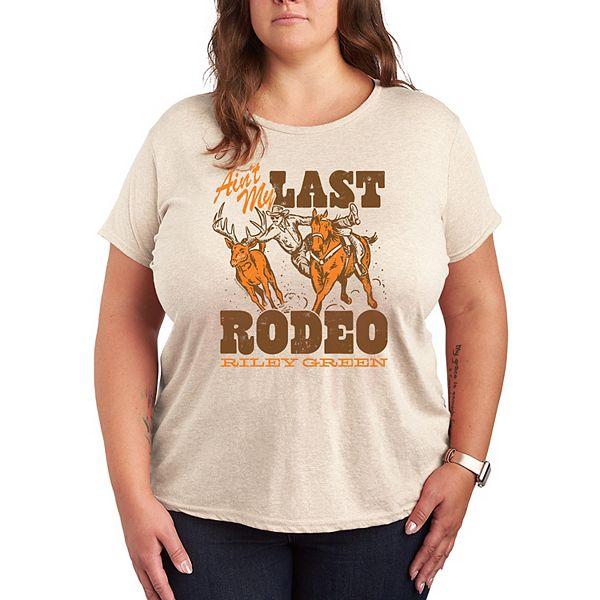 Женская Футболка Licensed Character Plus Size Riley Green Last Rodeo