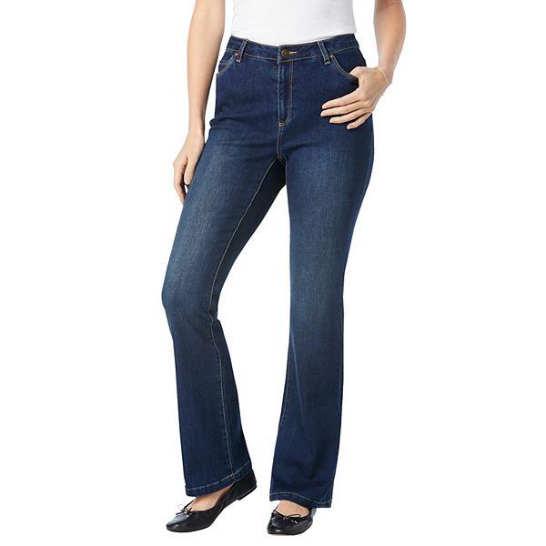 Женские Джинсы skinny Woman Within Comfort Curve Bootcut