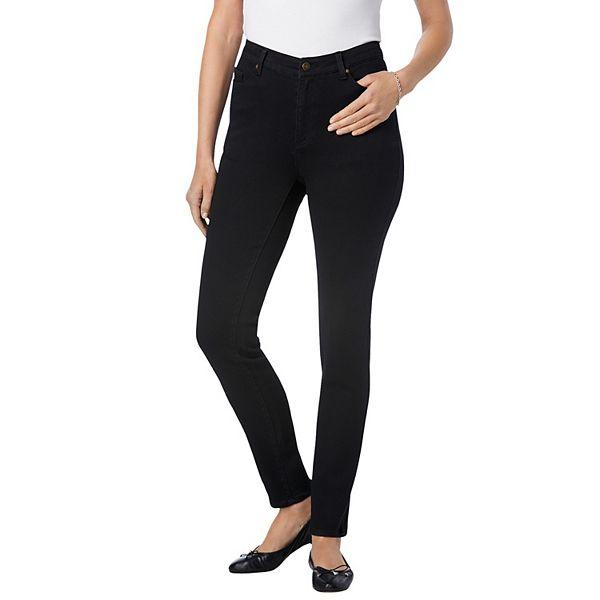 Женские Джинсы skinny Woman Within Comfort Curve Slim-Leg