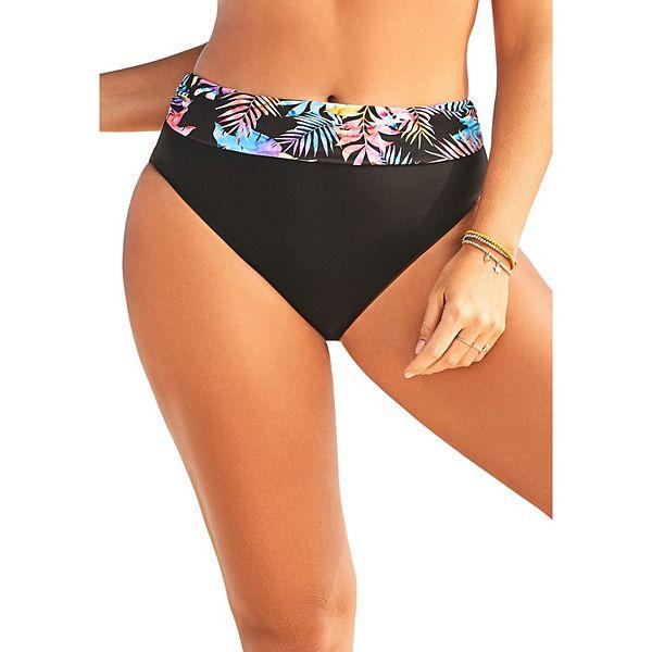 Плавки Swimsuits For All с отворотом, полным покрытием и UPF 50