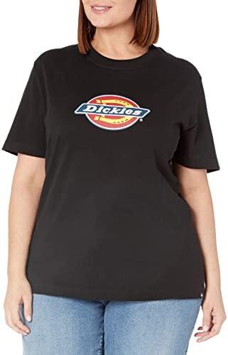 Футболка Dickies с логотипом для женщин, комфортный хлопок, функциональная