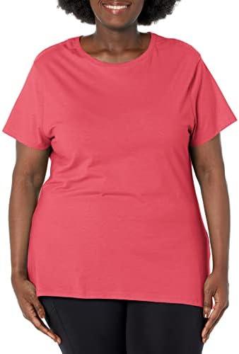 JUST MY SIZE Women's Plus-Size Short Sleeve Crew Neck Tee