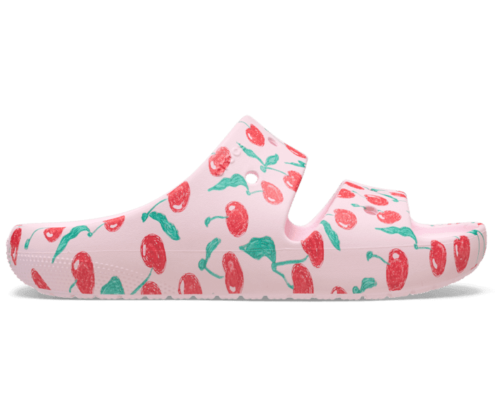 Сандалии Crocs Classic Fresh Fruits с лёгким дизайном и индивидуальной настройкой