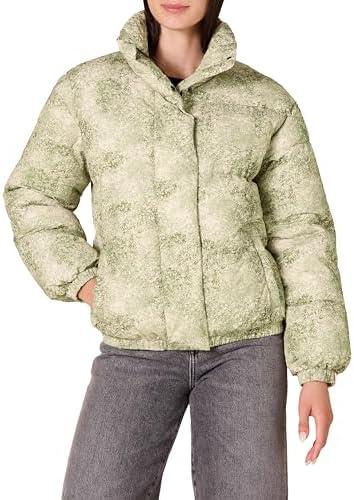 Amazon Essentials Women's Relaxed-Fit Mock-Neck Short Puffer Jacket (Available in Plus Size) (Previously Daily Ritual)