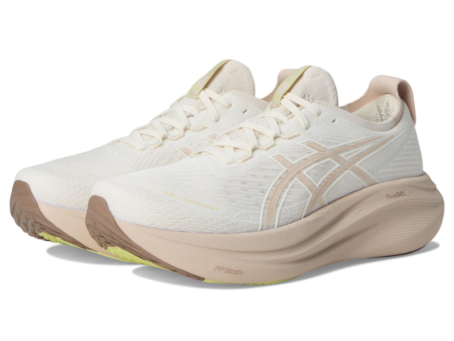 Кроссовки ASICS GEL-Nimbus 27 с амортизацией, переработанными материалами и высокой воздухопроницаемостью