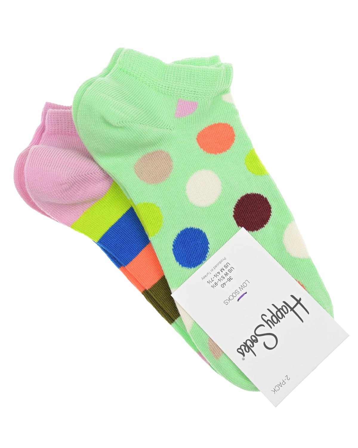 Спортивные носки: комплект 2 пары Happy Socks