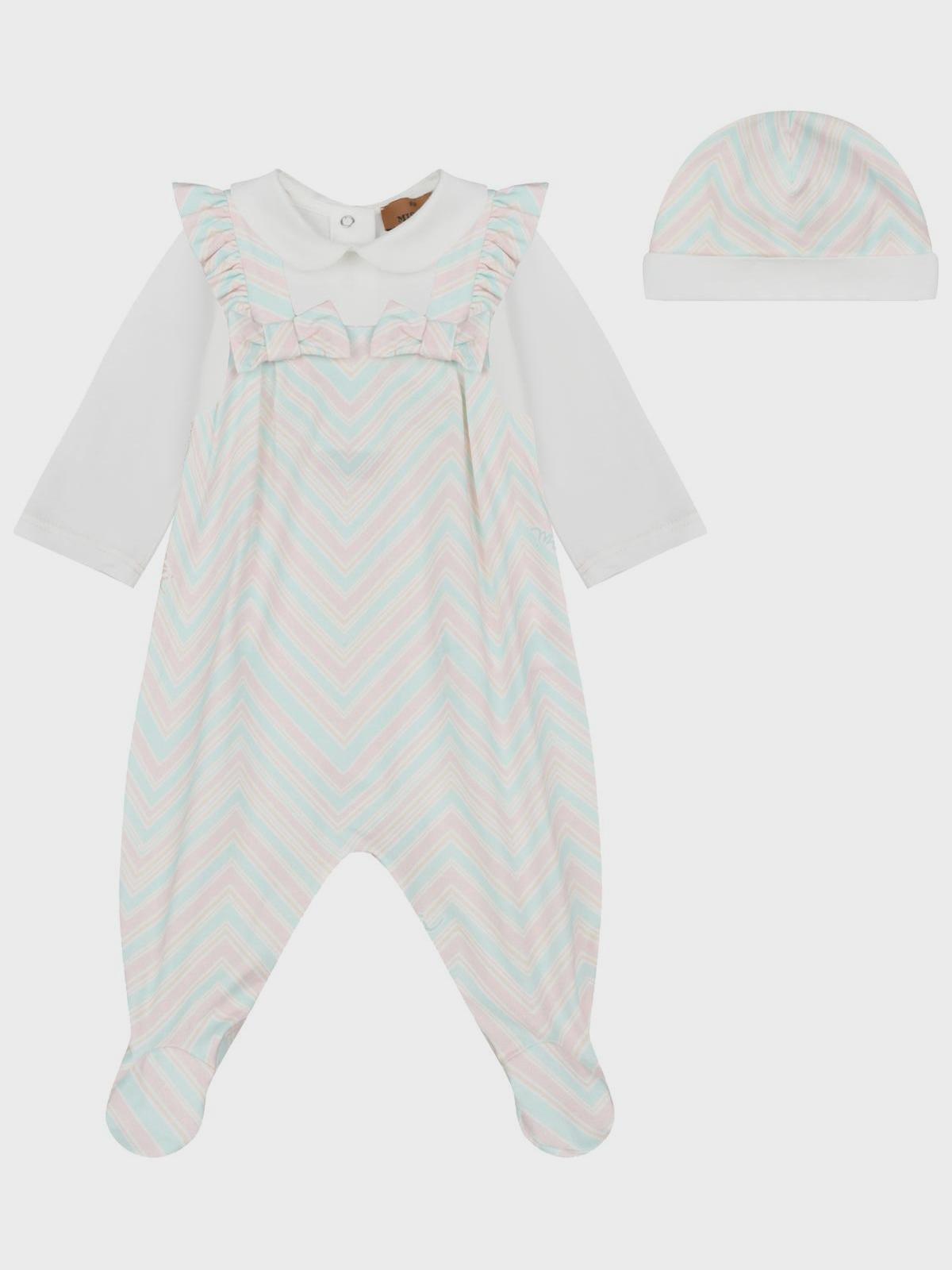 Missoni | Комплект: толстовка, полукомбинезон и шапка Missoni