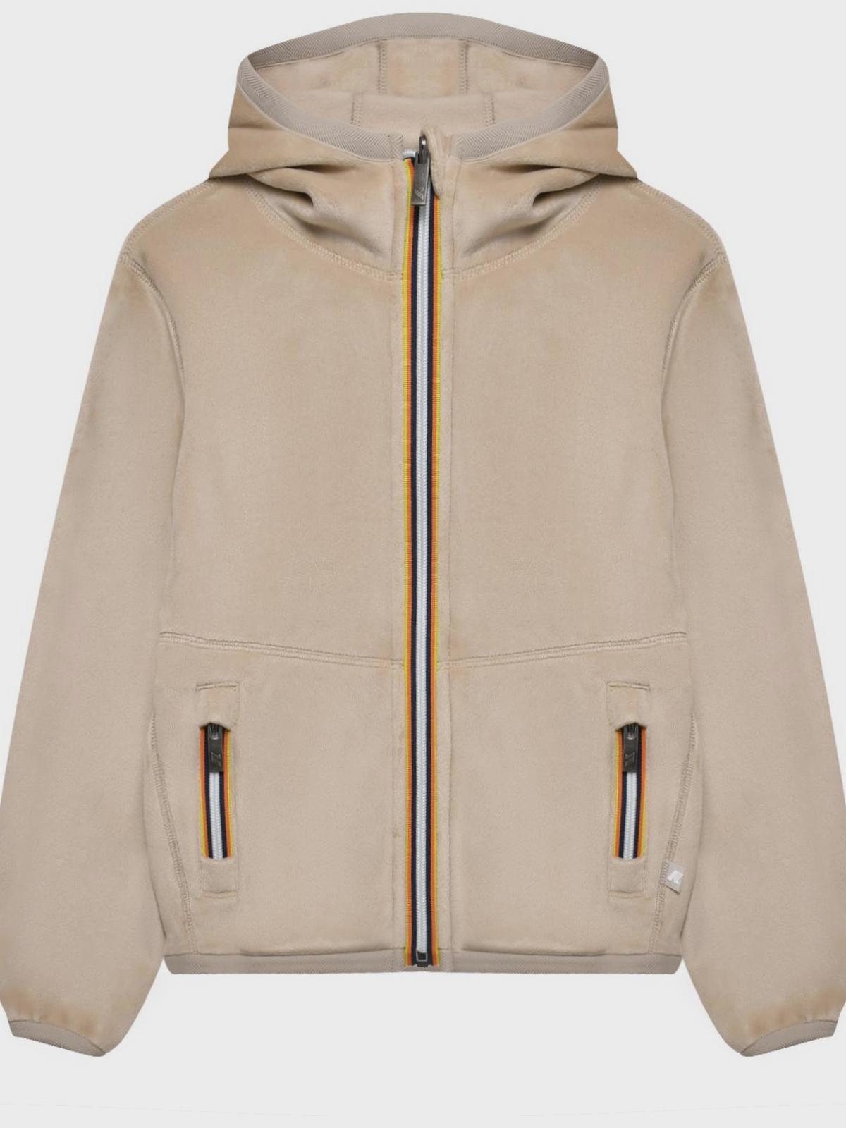 K-WAY | Кофта из флиса с цветной молнией K-WAY