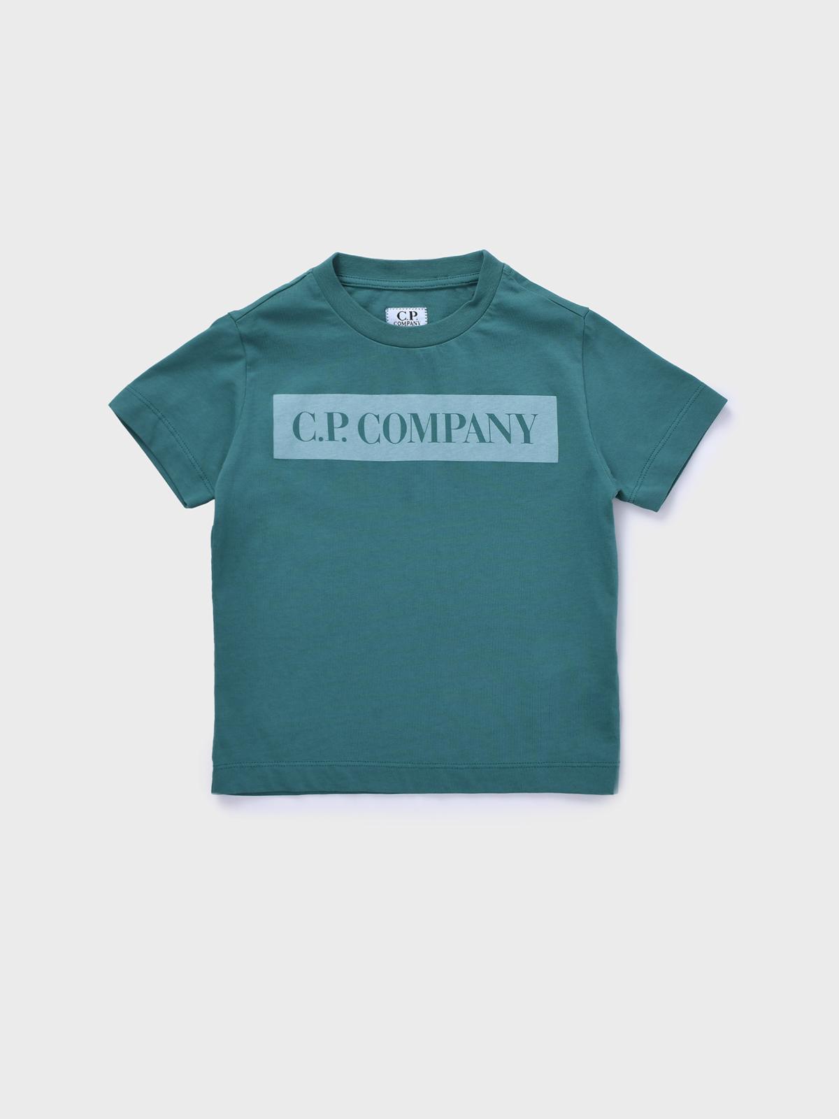 CP Company | Футболка, принт плашка с лого  CP Company