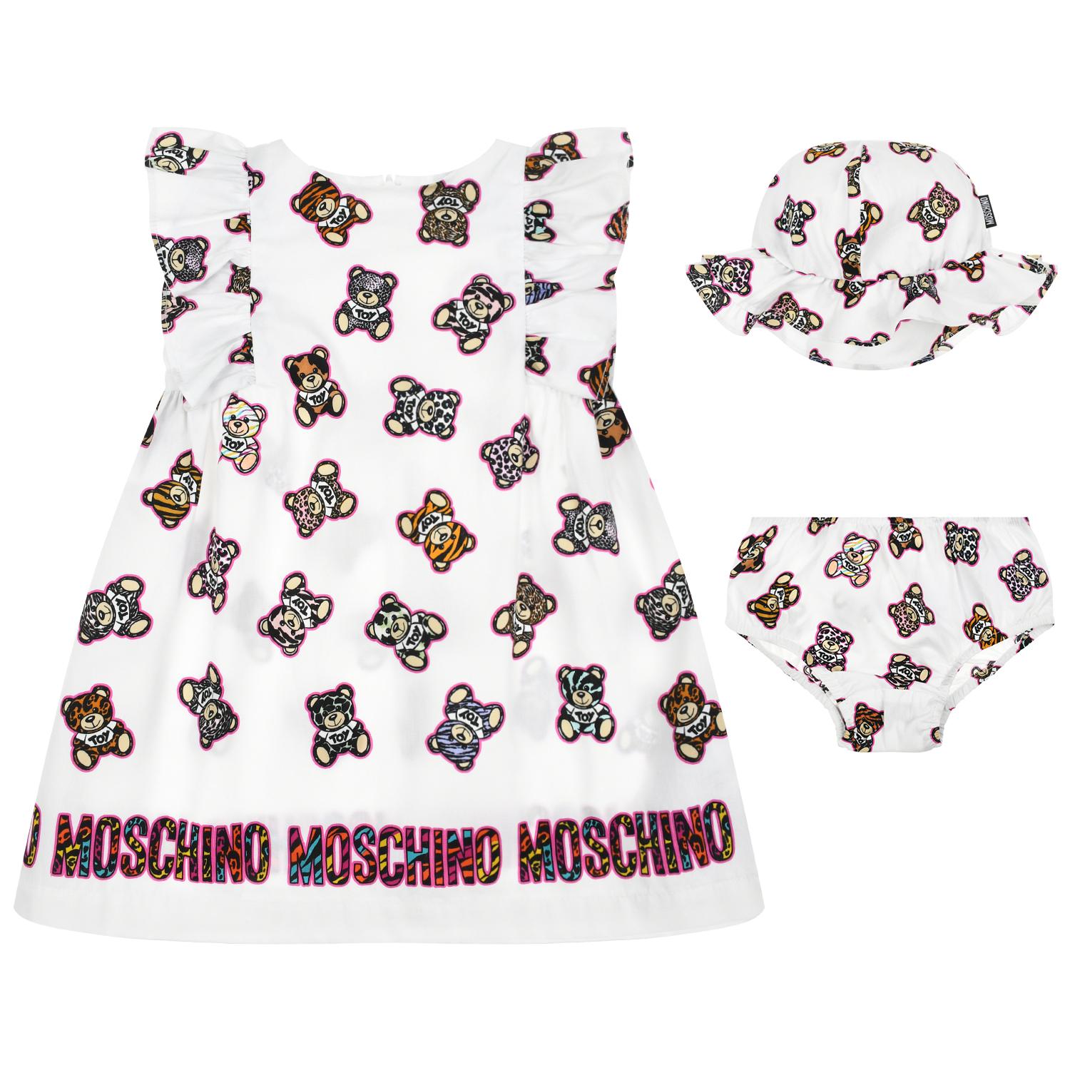 Комплект: платье, трусы и панама Moschino