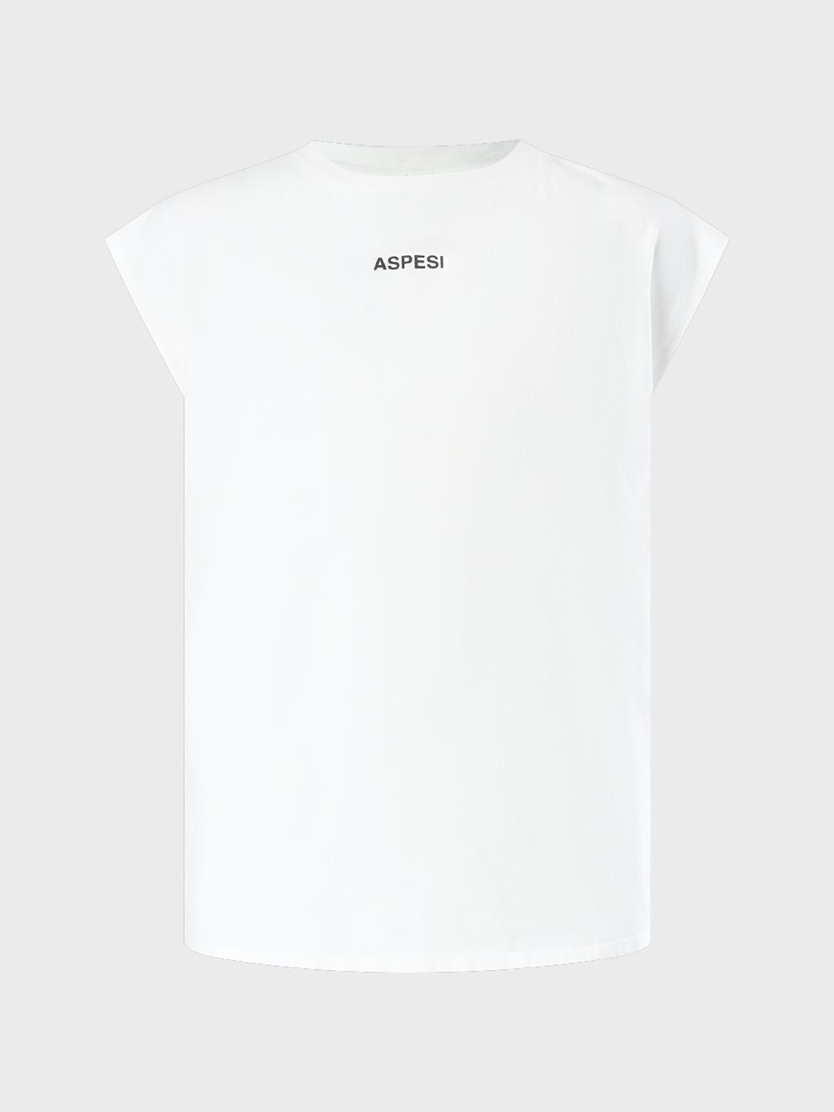 ASPESI | Футболка белая с лого ASPESI