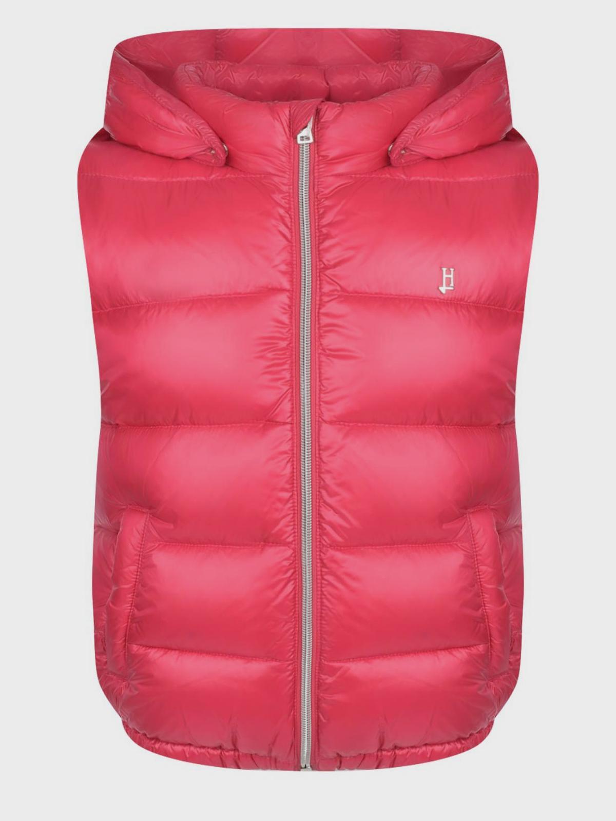 Herno | Стеганый жилет цвета фуксии Herno
