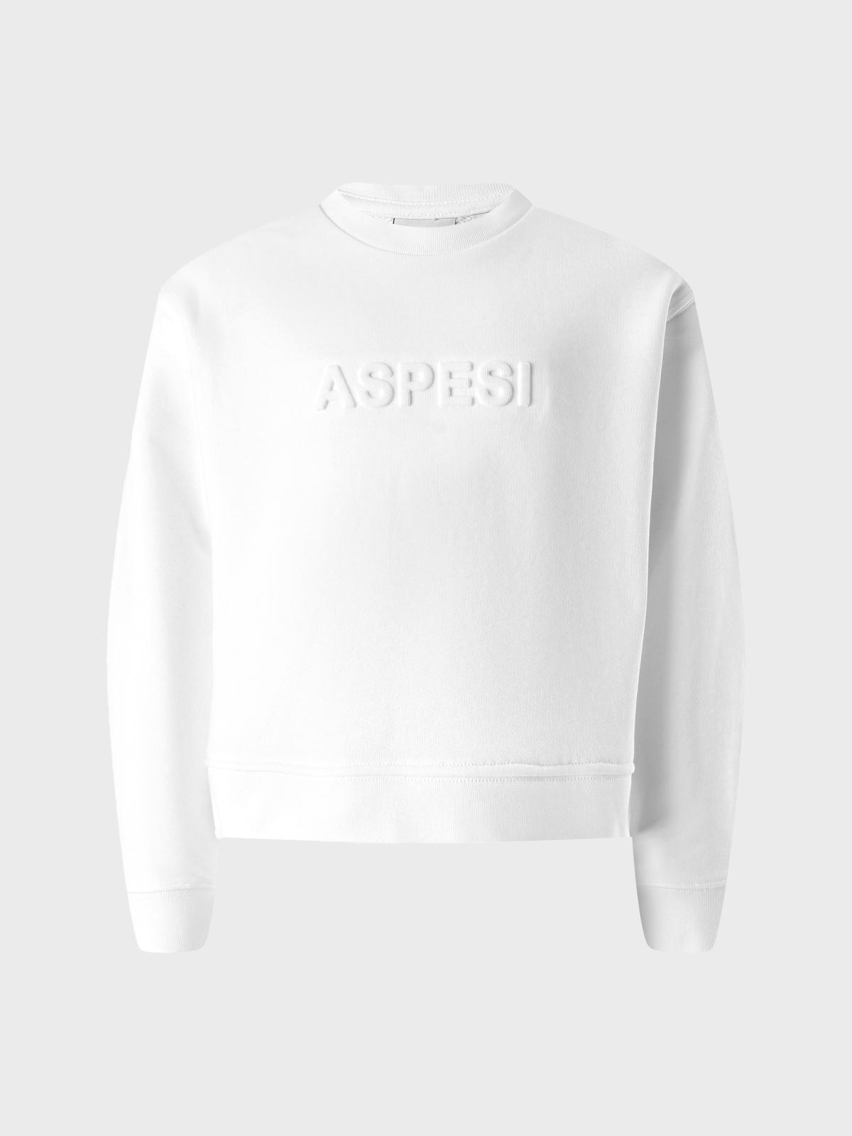 ASPESI | Свитшот с лого в тон ASPESI