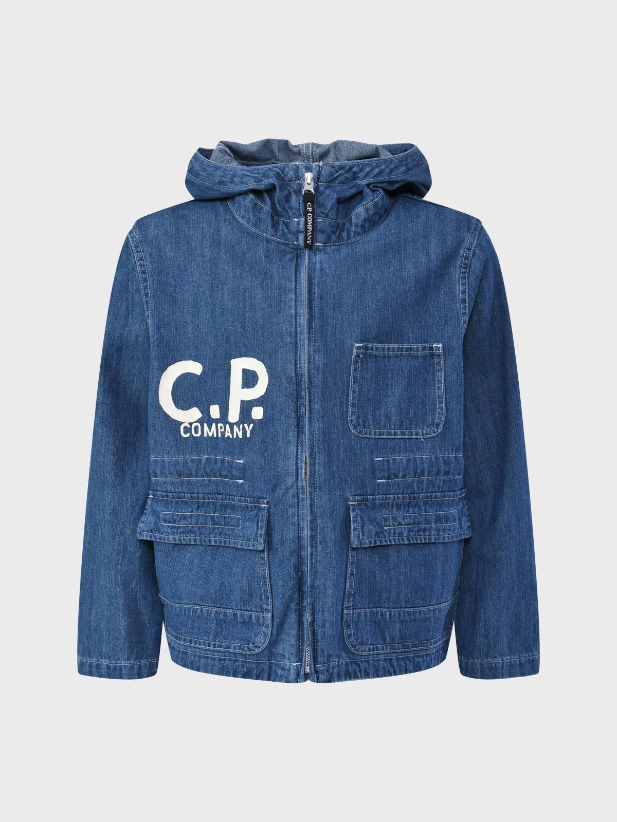 CP Company | Джинсовая куртка с капюшоном CP Company