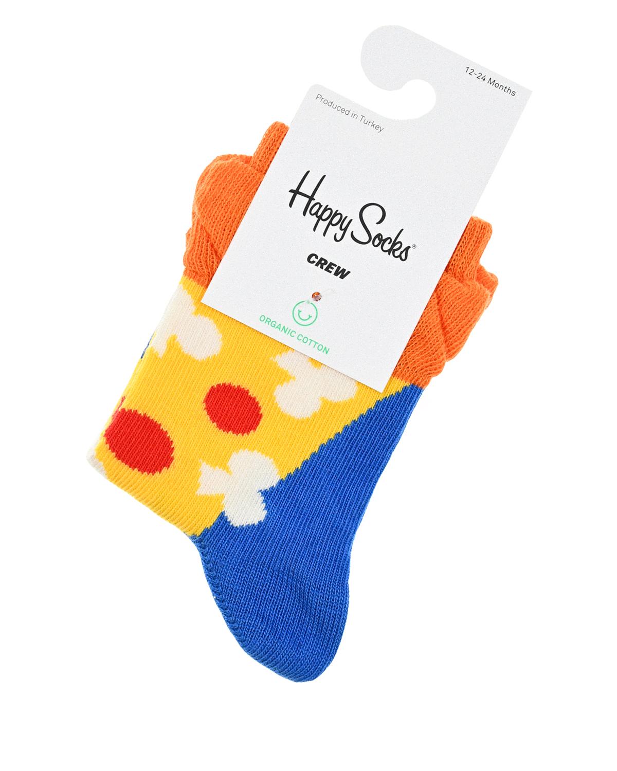 Носки с принтом "кусок пиццы" Happy Socks