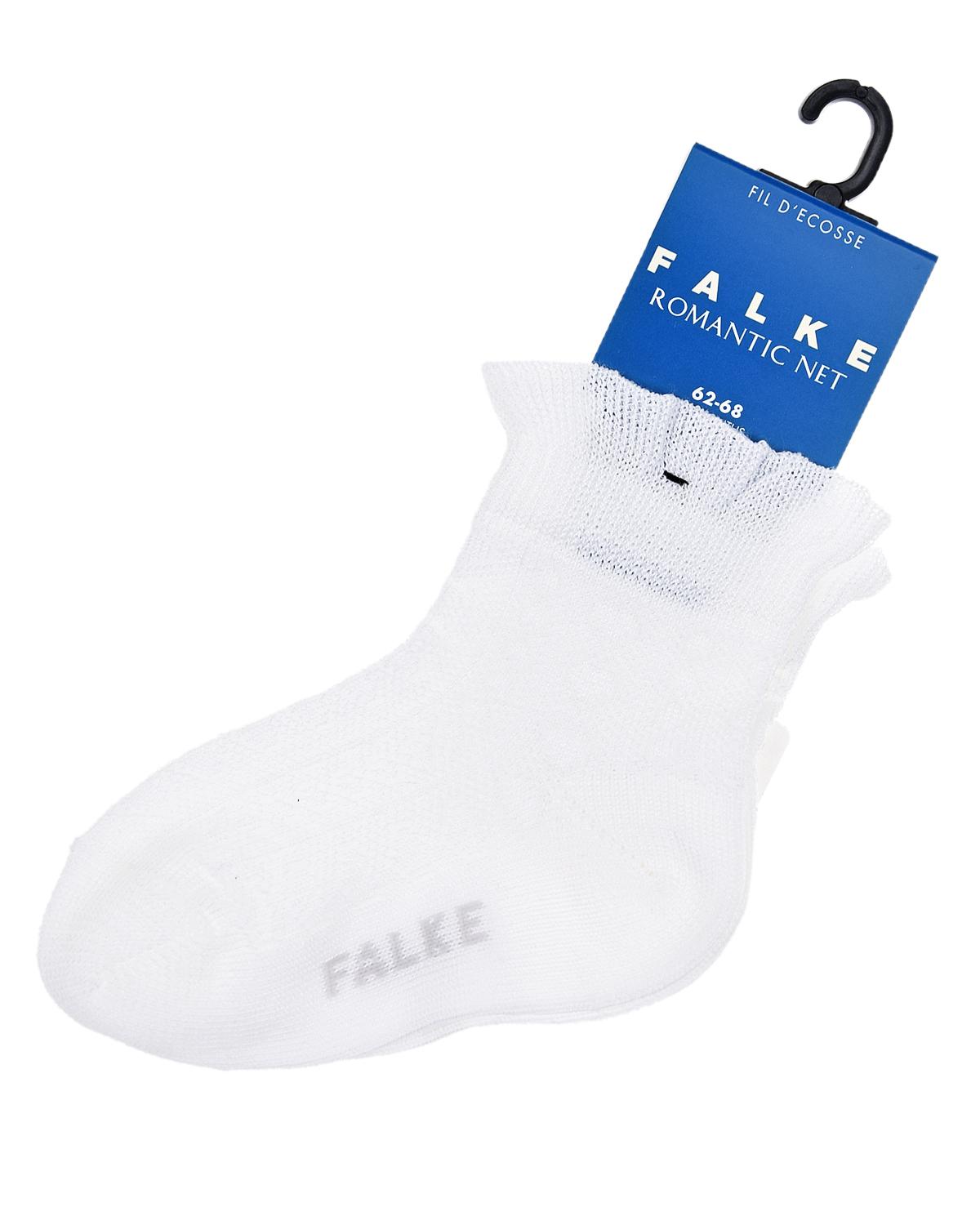 Белые носки с декором "сердца" Falke