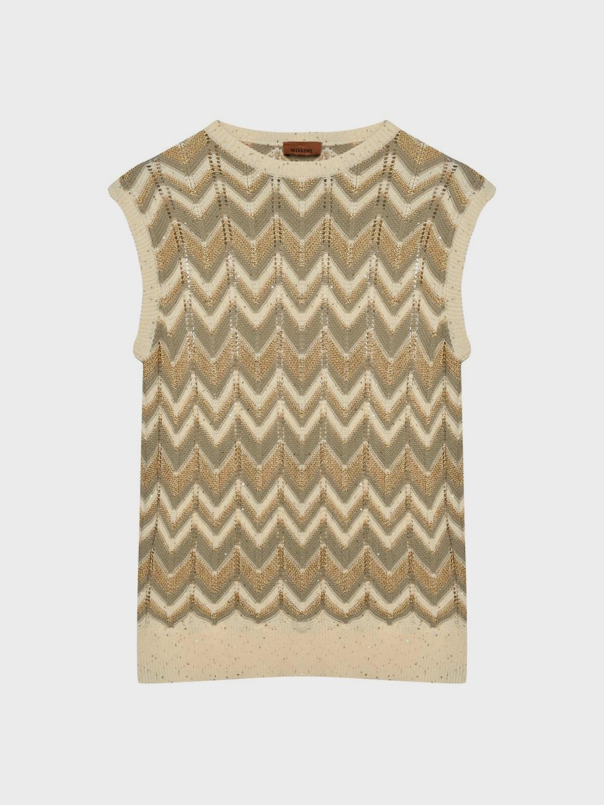 Missoni | Жилет с узором "зигзаги" Missoni