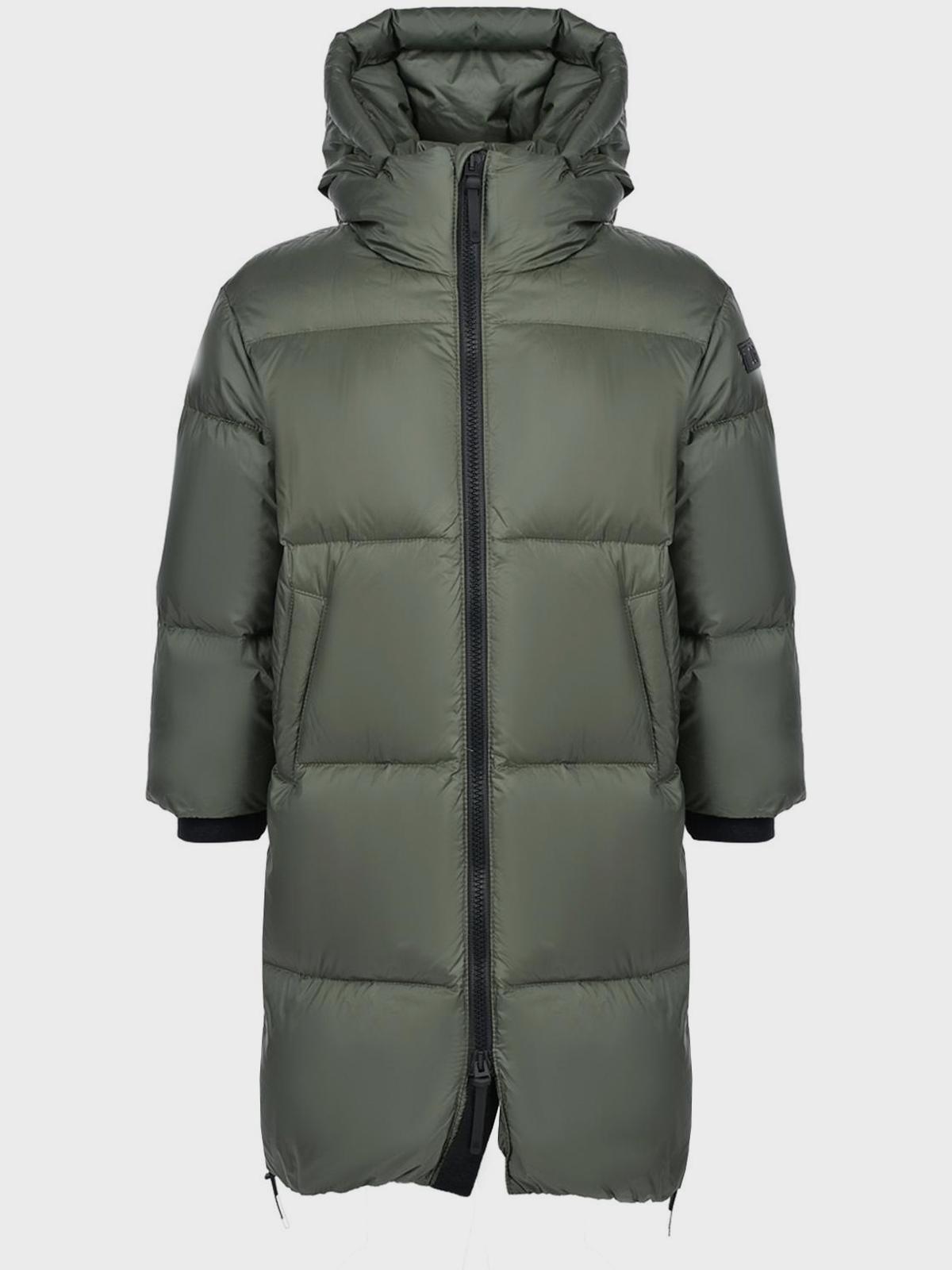 IL Gufo | Темно-зеленое пальто-пуховик IL Gufo