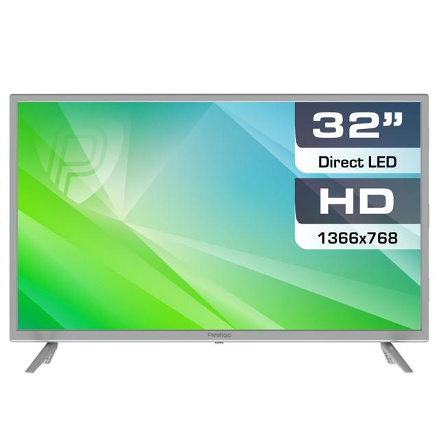 телевизор PRESTIGIO PTV32SN04Z 32" HD серебристый