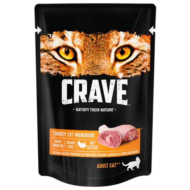 корм для кошек Crave Индейка 70г