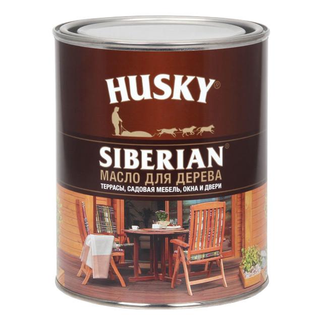 масло для дерева HUSKY SIBERIAN 0,9л бесцветный, арт.26938