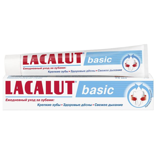 LACALUT | паста зубная LACALUT Basic, 75 мл