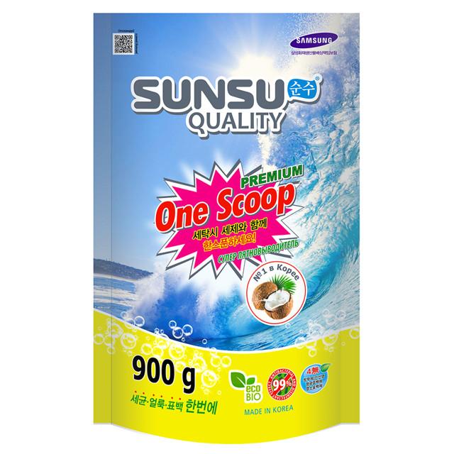 пятновыводитель SUNSU QUALITY 900г порошок безфосфатный