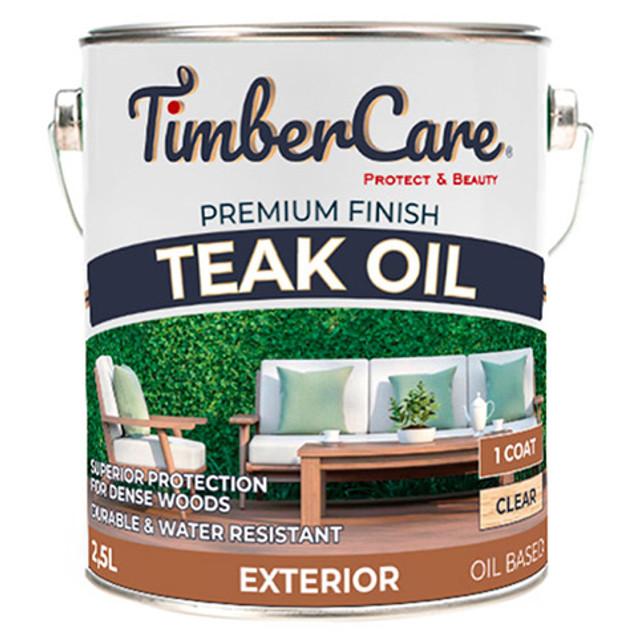 масло для дерева TimberCare Teak Oil тиковое 2,5л бесцветное, арт.35044