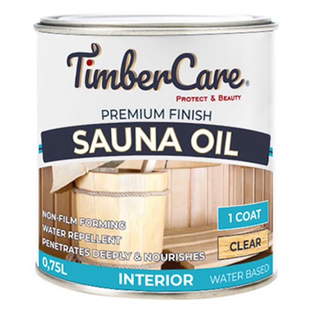 средство деревозащитное TimberCare Sauna Oil для бани и сауны 0,75л бесцветное, арт.350041