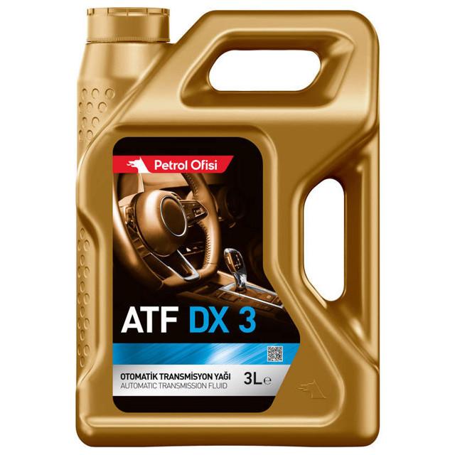 масло трансмиссионное PETROL OFISI ATF DX-3 3л