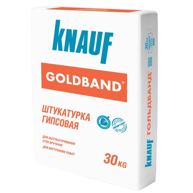 штукатурка гипсовая KNAUF Гольдбанд 30кг, арт.OA15