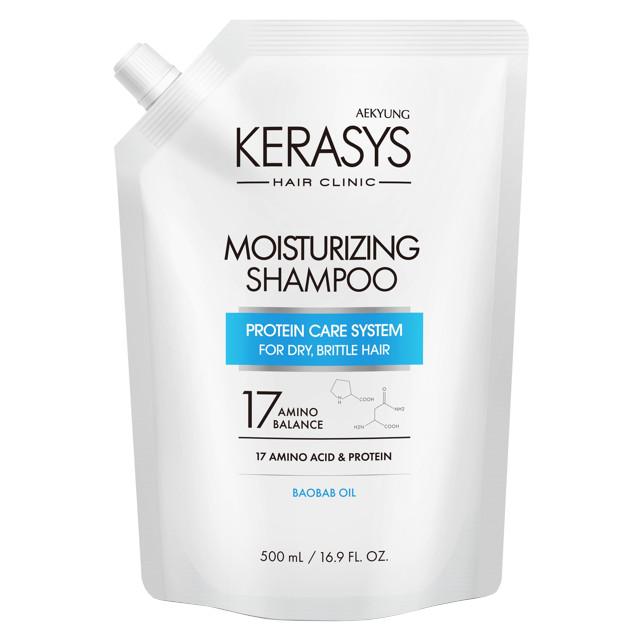 шампунь KERASYS Moisturizing 500мл дой-пак