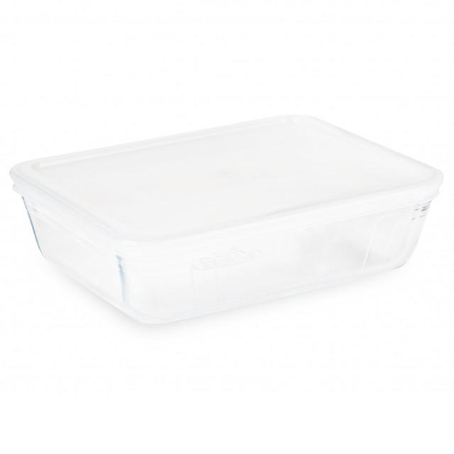 форма для запекания PYREX Cook Freez 22x17x6см 1,5л с крышкой прямоугольная жаропрочное стекло