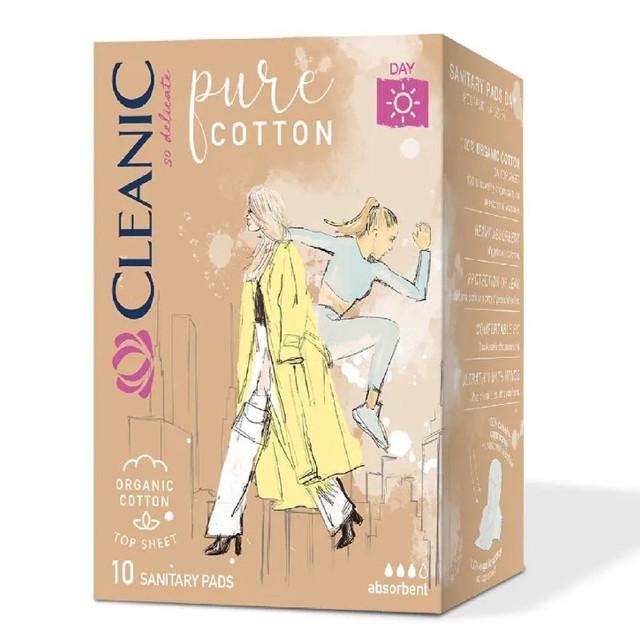 прокладки CLEANIC Pure Cotton Дневные 10шт