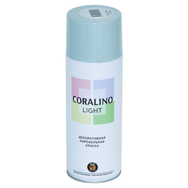 CORALINO | краска аэрозольная CORALINO Light декоративная серый Агат 520мл, арт.CL1006