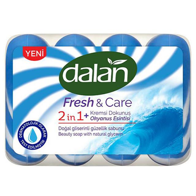 мыло DALAN Fresh&Care Океанская свежесть 4шт 90г