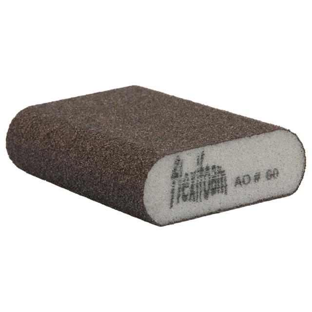 блок шлифовальный  FLEXIFOAM Round Block  98х69х26мм  P60, арт.66952