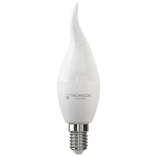 лампа светодиодная THOMSON LED Tail Candle 8Вт E14 640Лм 3000K свеча на ветру