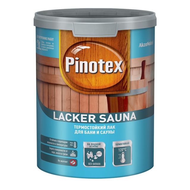 лак для саун PINOTEX Lacker Sauna 1л полуматовый, арт.5254107