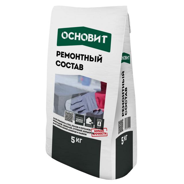 смесь ремонтная ОСНОВИТ Хардскрин RC20 быстротвердеющая 5кг, арт.87126