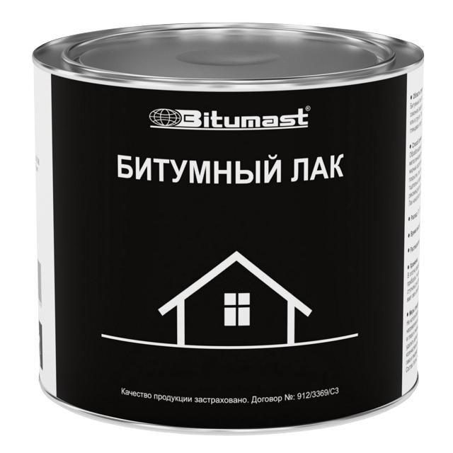 лак BITUMAST битумный 2л, арт.ЭК000003174