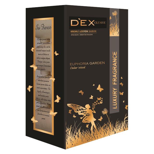 мыло DEXCLUSIVE Euphoria Garden Cedar Wood 4шт 100г