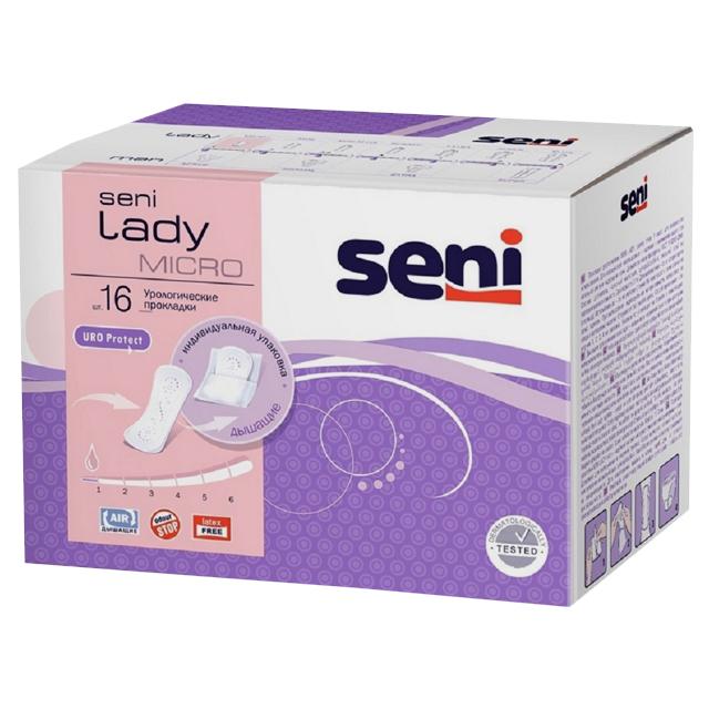 SENI | прокладки SENI Lady Micro 16шт урологические