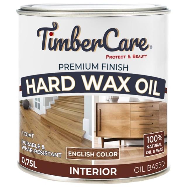 TIMBERCARE | масло для дерева TimberCare Hard Wax Oil защитное с твердым воском 0,75л орех, арт.350060