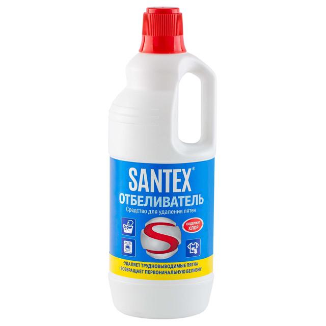 отбеливатель SANTEX жидкий с хлором 1л