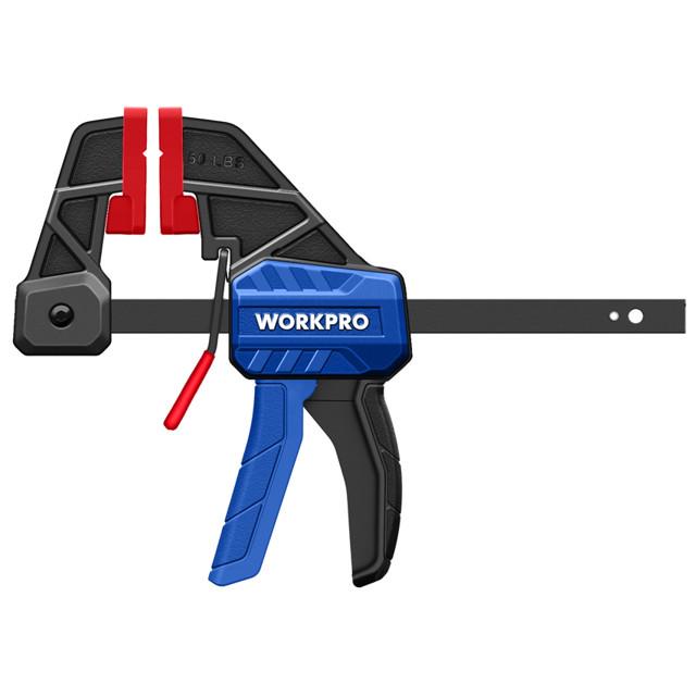 струбцина быстрозажимная WORKPRO 100мм 2шт