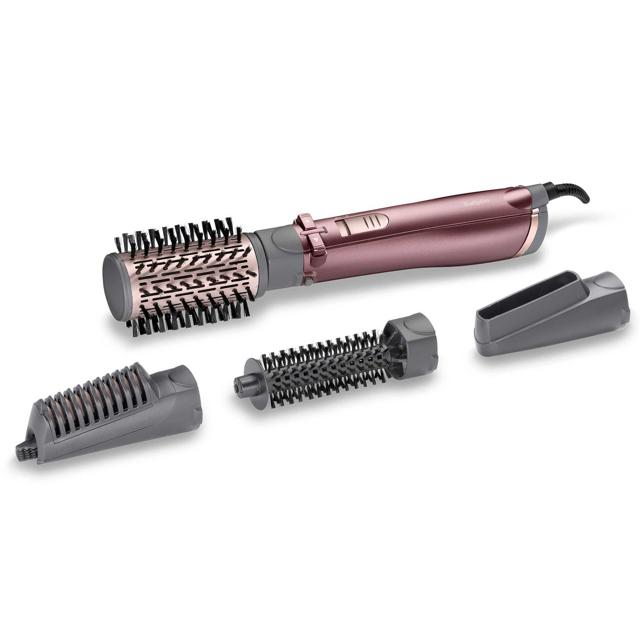 фен-щетка BABYLISS AS960E 1000 Вт 3 насадки розовый